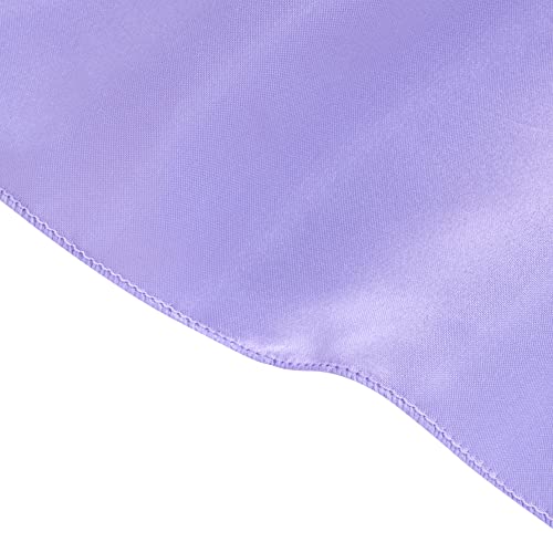 Hopscotch Girls Fit And Flare Knee-Length 0 Party Dresses in Lavender Color for Ages 6-7 Years