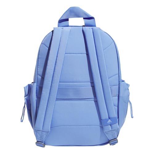 adidas Small Backpack for Women – Weekender Lightweight Bag with Laptop Sleeve, Blue Fusion, One Size, Small Backpack for Women – Weekender Lightweight Bag With Laptop Sleeve