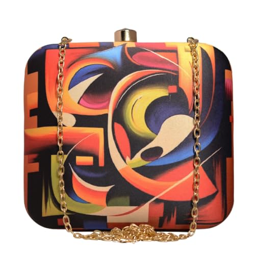 Artklim Modern Art Printed Clutch