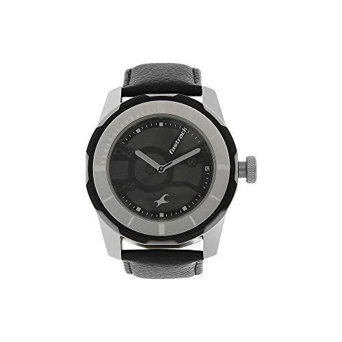 Fastrack Economy 2013 Analog Black Dial Men's Watch NM3099SL02/NN3099SL02