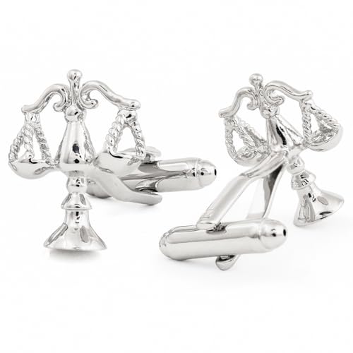 Peluche My Fair Gentleman Silver- Cufflinks for Men