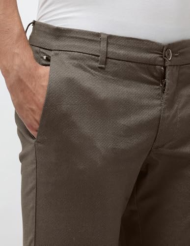 U.S.Polo Association Men's Slim Fit Textured Trousers