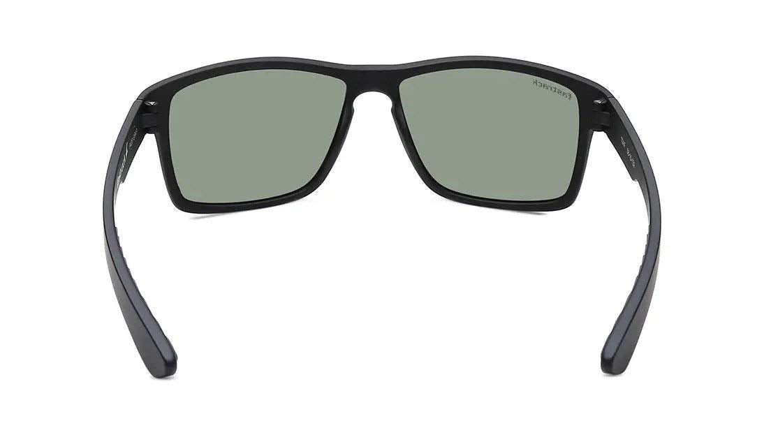 Fastrack Green Square Polarised Sunglasses for Men