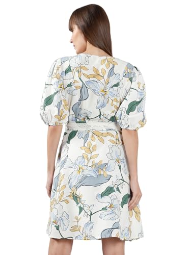 VERO MODA Women A-Line White Dress