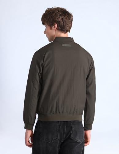 Solid Regular Fit Jacket