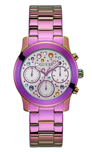 GUESS Analogue Silver Dial Women's Watch-GW0559L3