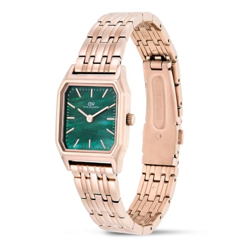 Daniel Wellington Octagonal 23mm Green Dial Analog Women Watch - DW0DL2100