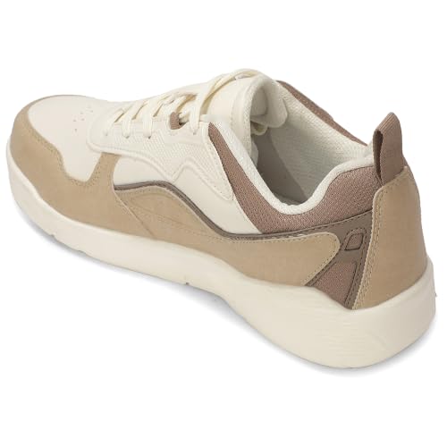 Liberty LEAP7X 3877 Beige Sports Lacing Sneakers for Men - 41