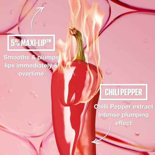 Maybelline New York Lifter Plump - Plumping Lip Gloss, Peach Fever, 5ml