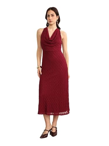Kazo Harlowe Maxi Dress (Wine M)
