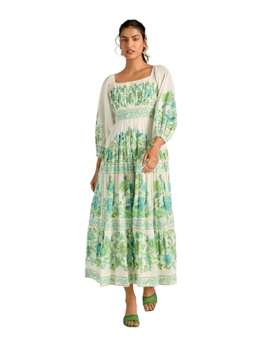 Label RITU KUMAR White Loren Long Dress