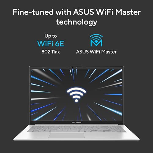 ASUS Vivobook Go 15 (2026), AMD Ryzen 3 30 Processor,AMD Radeon iGPU,8GB RAM,512GB SSD,FHD,15.6"(39.6 cm),Windows 11,M365 Basic(1Y),Office 2024,Cool Silver,1.63 Kg,E1504FA-BQ2111WS,Thin & Light Laptop