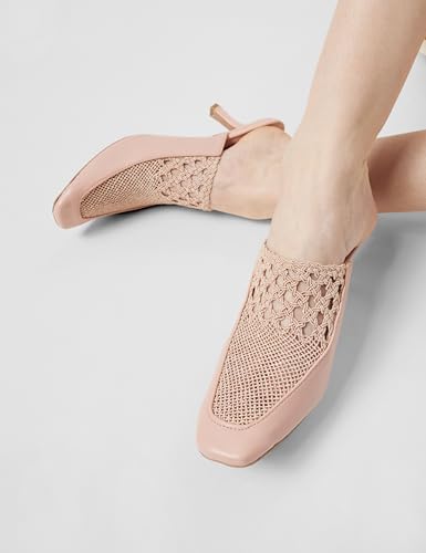 Catwalk Women Stylised Open Back Kitten Heels | For Women & Girls (PINK,9 UK)