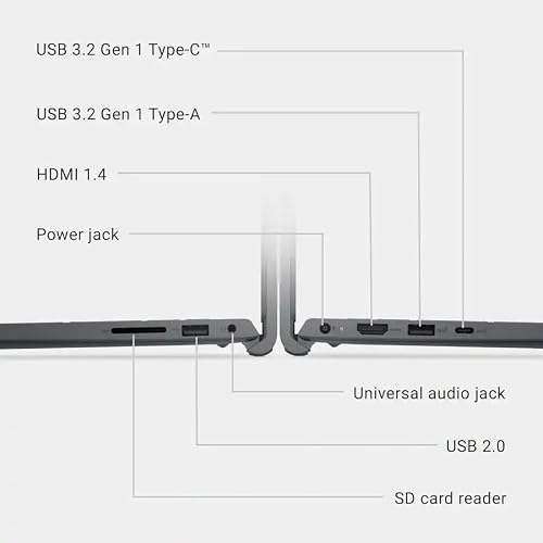 Dell Touchscreen 15.6" Business Laptop Computer, 16GB RAM 512GB Storage (256GB SSD+256GB Docking Station Set), AMD Ryzen 7 7730U (8-Core), FHD Display, Windows 11 Home, Black