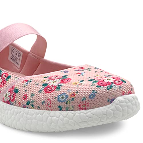 KazarMax Kids Girl's Peach Ballerinas - 3 UK