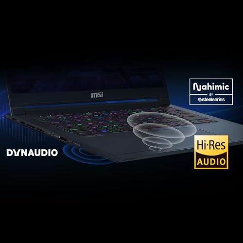 Stealth 14 AI Studio, Intel Core Ultra 7 155H, Built-in AI,36CM 2.8K OLED 120Hz Gaming Laptop(32GB/1TB NVMe SSD/Windows 11 Home/NVIDIA GeForce RTX 4070, GDDR6 8GB /Star Blue/1.7Kg), A1VGG-054IN