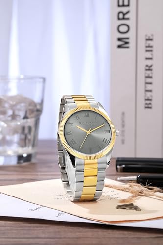 Giordano Classic Formal Analog Watch for Men with Stainless Steel Strap and Roman Numeric Indices -GZ-50112