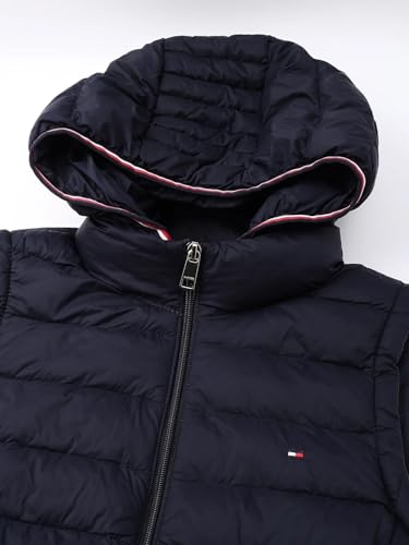 Tommy Hilfiger Women's A-Line Coat (76J5330_Blue_L)