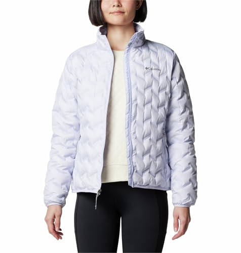 Columbia Womens Delta Ridge II Down Jacket, Snowdrift, S