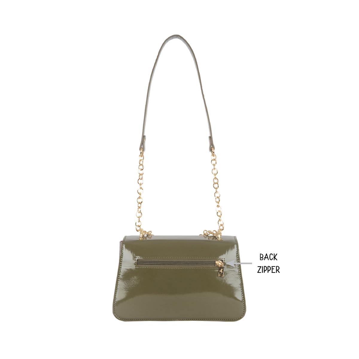 Baggit Women Green Xs Size Satchel Sling Bag | Ladies Stylish Casual Cross Body Purse Handbag