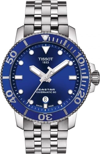 TissotMen's Seastar 1000 POWERMATIC 80 Automatic Blue Dial Men's Watch T120.407.11.041.00