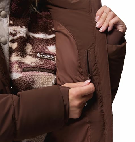 Columbia Women Brown OmniShield Amaze Puff Jacket, XL