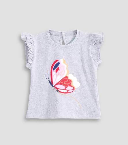 YUV 100% Cotton Infant Baby Girls Printed Tshirts, Pack of 5