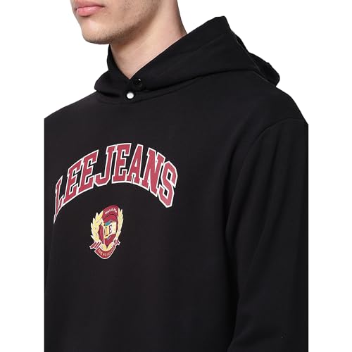 Lee Mens Black Graphic Sweatshirts