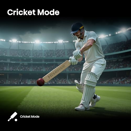 Hisense 126 cm (50 Inches) 4K Ultra HD Smart QLED TV | 48W Powerful Speakers | Dolby Atmos & HDR10+ | ALLM, VRR & Game Mode and Cricket | AI 4K Upscaler | VIDAA OS | 50E75Q (Black)