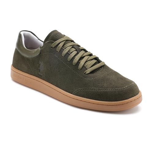 U.S. Polo ASSN. Mens Caldera Sneakers - (UK7) (US8) (2FD241013D05) Olive