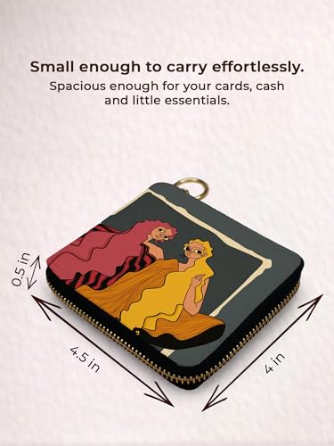 Kalankit Rakhi Gifts for Sister | Rakshabandhan Gifts for Sister, Wallet for Woman | Compact Pocket Small Purse for Women, Mini Bi-Fold Card Holder, Women's Wallet | Cute Money Purse for Girls