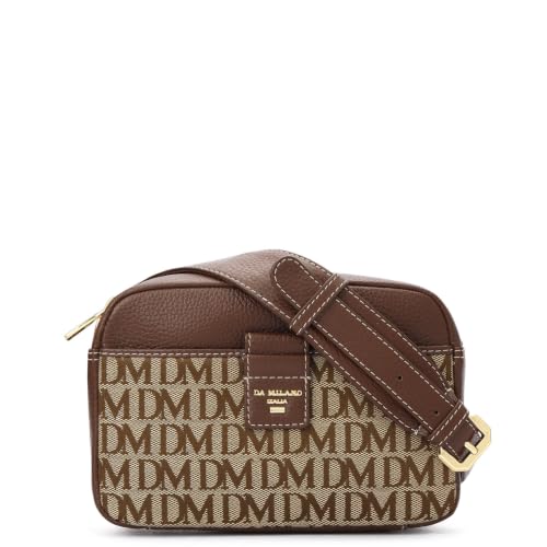 Da Milano Leather Sling Bag for Women - Brown (02586)