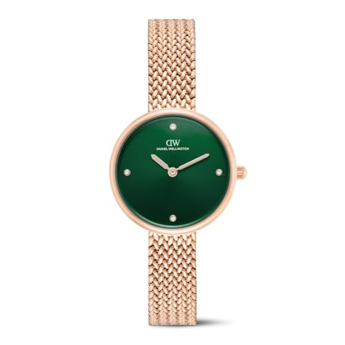 Daniel Wellington Round 30mm Green Dial Analog Women Watch - DW0DL2701