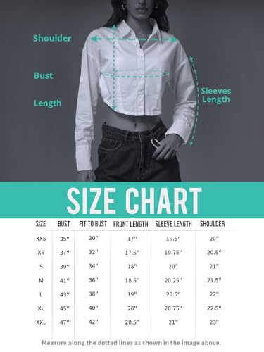 The Souled Store Cropped Shirt: Peony Women and Girls Full Sleeves Spread Collar Blue and Pink Plaid Cotton Oversized Fit Lightweight Comfortable All-Season for Casual Winter Wear Cropped Shirt