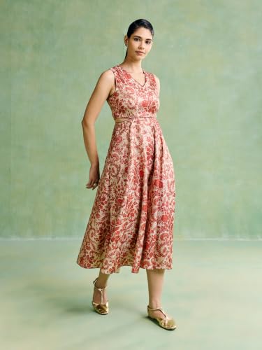 Aarke Ritu Kumar Beige Ananta Festive Dresses Long Dress