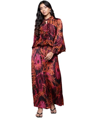 Ritu Kumar Red Hriday Top With Pant Co-Ord Set