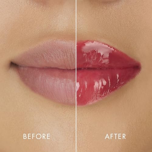 HYUE HydraPlump™ Lip Plumper | 4 ml | Long-term Plumping Effect & Hydration | Non-sticky Formula with Cooling Ice Cube sensation | Jojoba Oil, vit E & Pomegranate Extract | Flat-tip Applicator