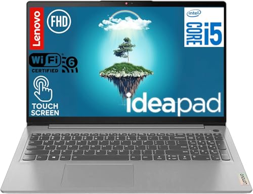 Lenovo IdeaPad 3i • 15.6" Full HD Touchscreen Laptop • Office 365 for Web • Intel Core i5 • 12GB Memory • 256GB SSD • Windows 11| Ideal for Fun and Everyday Use