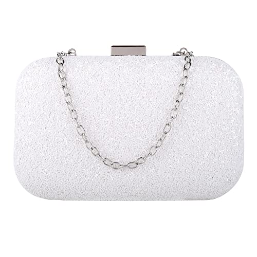 Lino Perros Women's White Clutch