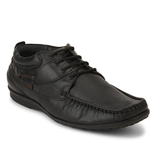 Red Chief Formal Derby Shoes for Men Black