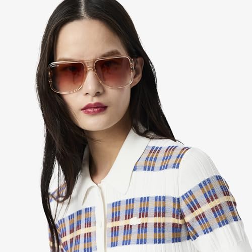 Lacoste Women's Polyester Blend Modern Sweaters (AF41426Q1_White-6QI_40)