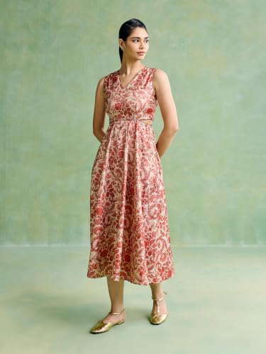 Aarke Ritu Kumar Beige Ananta Festive Dresses Long Dress