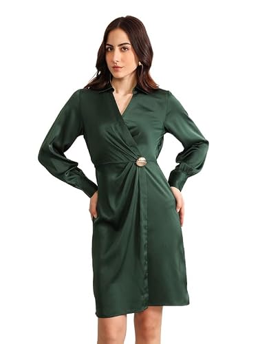 Kazo Paradise Mini Dress (Green L)