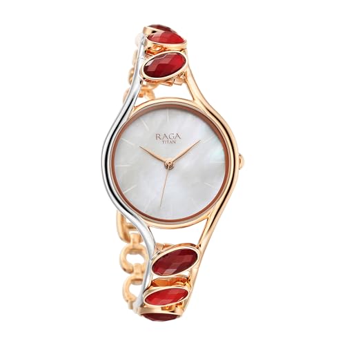 Titan Analog Multicolor Dial Women's Casual Watch