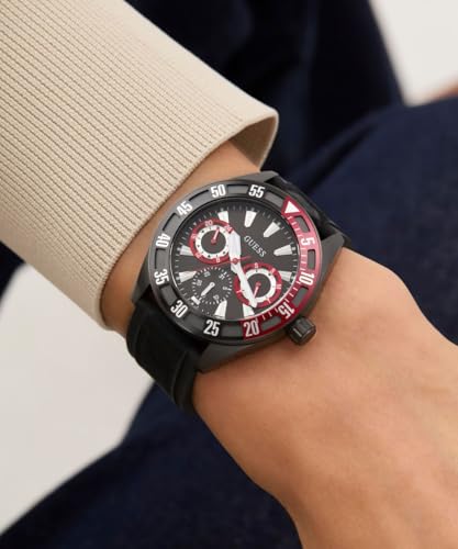 GUESS Sport 44 mm Black Dial Men Chrono Watch- GW0903G2