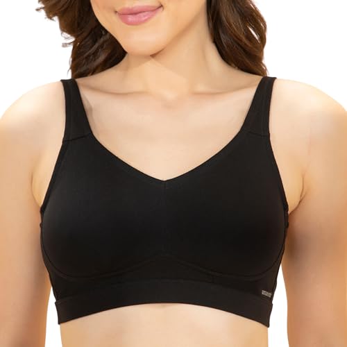 Amante Bras Non Padded Non Wired Minimiser Bras BRA107201C129338DD Black