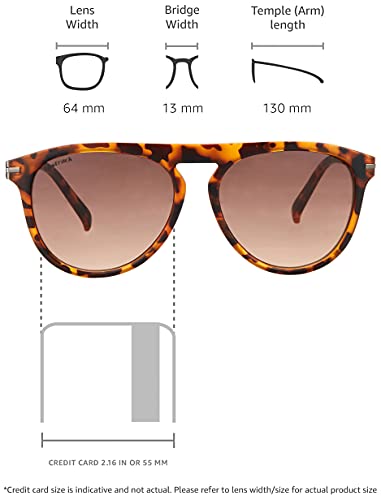 Fastrack Sunglasses |Aviator Brown |UV protected | Large