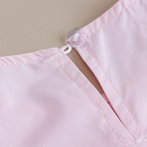 Hopscotch Girls Sleeveless Pink Pure Cotton Casual Dress (2.5-3 Years)