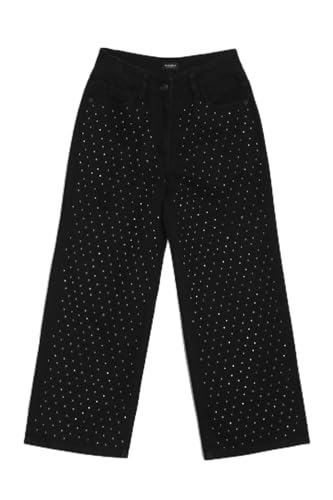 Allen Solly Girls Black Regular Fit Jeans