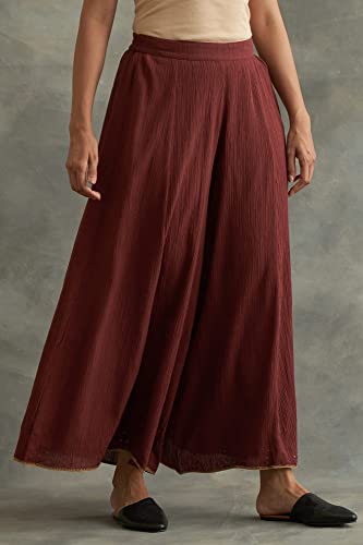 W for Woman Modal Western Skirt Dark Red